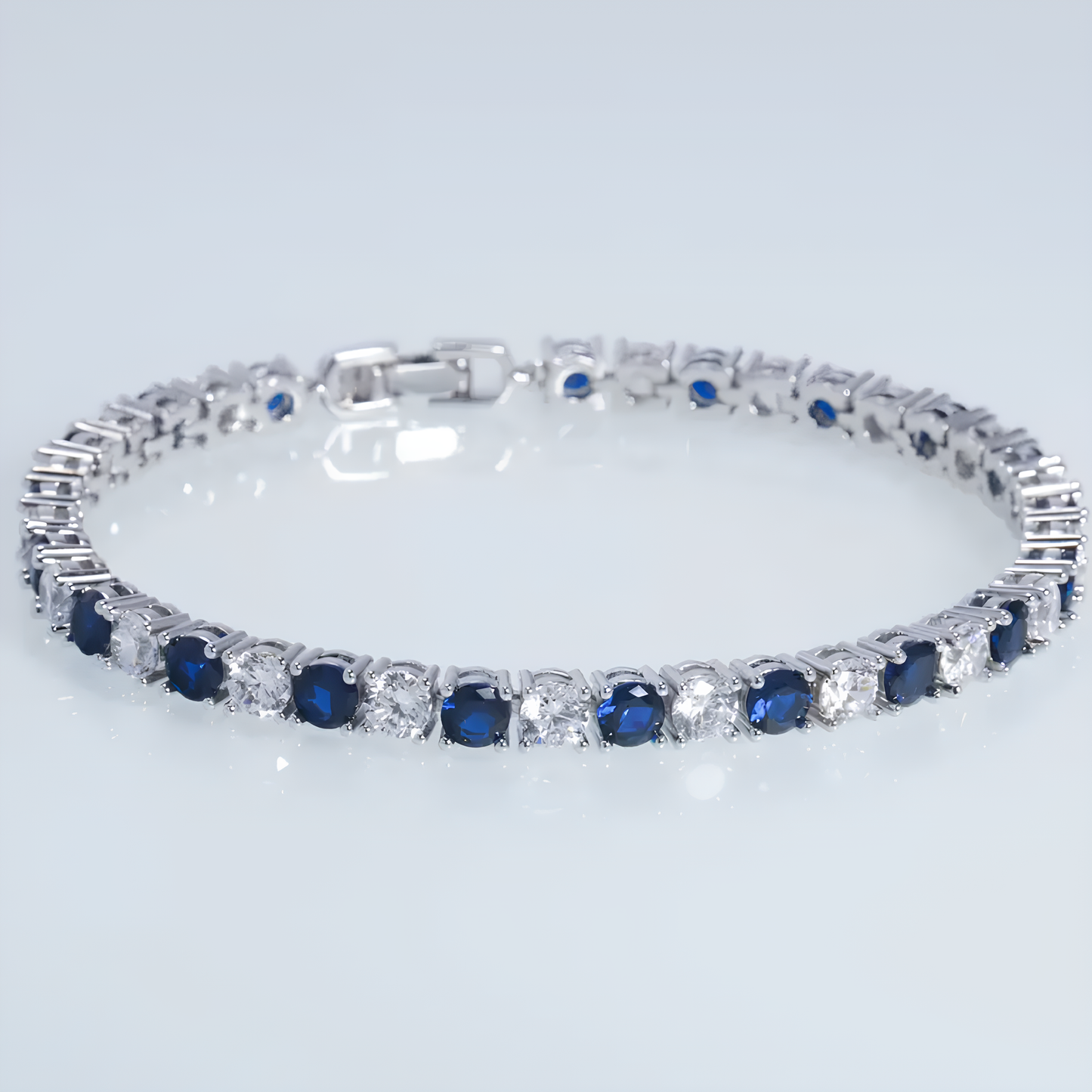 Pulsera Ajustable moissanite 1.7 Quilates